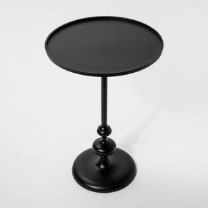 Metal Accent Table Black  #9164