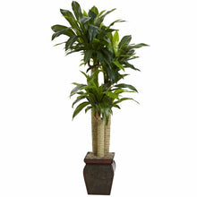 Load image into Gallery viewer, 43&quot; Artificial Foliage Plant in Decorative Vase MRM2315

