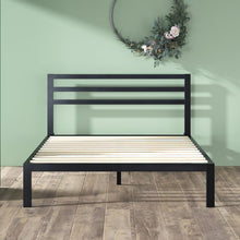 Load image into Gallery viewer, Zinus Mia 38” Metal Platform Bed Frame with Headboard, Full
