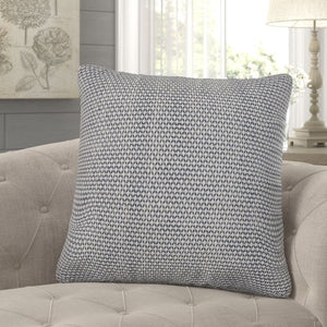 Edouard Cotton Geometric Throw Pillow-Indigo Set of 3. #4441