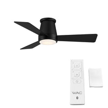 Load image into Gallery viewer, 44&#39;&#39; Hug 3 - Blade LED Smart Flush Mount Ceiling Fan with Remote Control and Light Kit Included 6556RR
