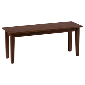 Antrim Solid Wood Bench, Color: Caramel, #6194