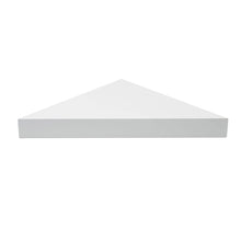 Load image into Gallery viewer, Melannco White Corner Wall Shelf 1497AH
