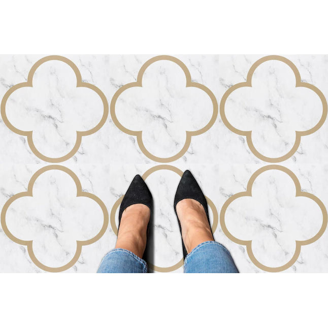 12-in x 12-in Peel and Stick Luxury Flooring (40-sq ft), (Set of 40) - 2 Boxes