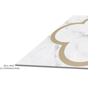 12-in x 12-in Peel and Stick Luxury Flooring (40-sq ft), (Set of 40) - 2 Boxes