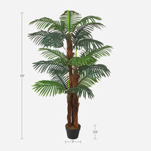 Load image into Gallery viewer, 48&#39;&#39; Artificial Palm Tree in Pot
