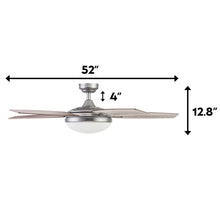 Load image into Gallery viewer, 48&#39;&#39; Carmel 5 - Blade Standard Ceiling Fan with Remote Control and Light Kit Included MRM3992
