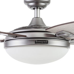 48'' Carmel 5 - Blade Standard Ceiling Fan with Remote Control and Light Kit Included MRM3992