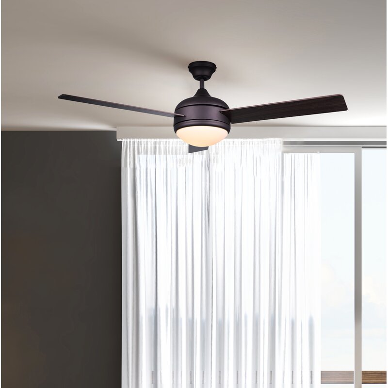 48'' Kandi 3 - Blade Standard Ceiling Fan with Remote Control and Light Kit Included OG113