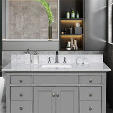 Load image into Gallery viewer, 49&#39;&#39; Single Bathroom Vanity Top with Sink
