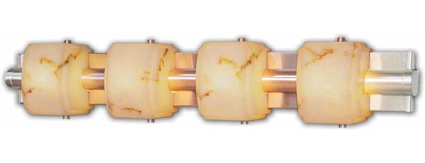 4 - Light Brushed Nickel Bath Bar 5126RR