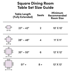 4 - Person Counter Height Dining Set 6096RR-OB