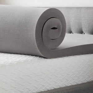 4" Bamboo Charcoal Memory Foam Mattress Topper Twin XL #1735HW