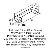 Load image into Gallery viewer, Blackrock 3 3/4&quot; Center to Center Bar Pull Set of 27- GL337
