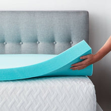 Load image into Gallery viewer, Lucid 4&quot; Gel Memory Foam Mattress Topper Queen(2545RR)
