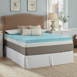 4" Gel Memory Foam Mattress Topper MRM1567
