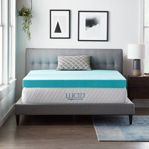 4" Gel Memory Foam Twin Mattress Topper (SB1139)