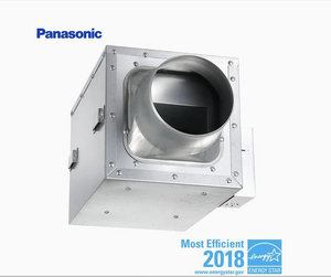 Panasonic WhisperLine 1.7-Sone 340-CFM Steel Bathroom Fan 1284CDR