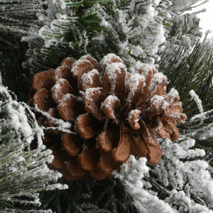 4' Green Spruce Artificial Christmas Tree with 100 Clear/White Lights OG298