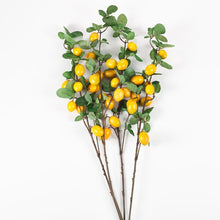 Load image into Gallery viewer, 4 Piece Citrus Charm Lemon Branch (Set of 4) 5170RR
