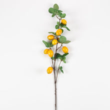 Load image into Gallery viewer, 4 Piece Citrus Charm Lemon Branch (Set of 4) 5170RR
