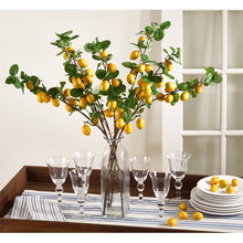 Load image into Gallery viewer, 4 Piece Citrus Charm Lemon Branch (Set of 4) 5170RR
