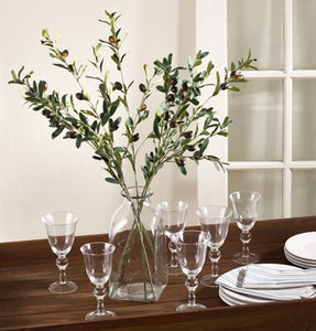 4 Piece Decor Olive Branch (Set of 4) GL42