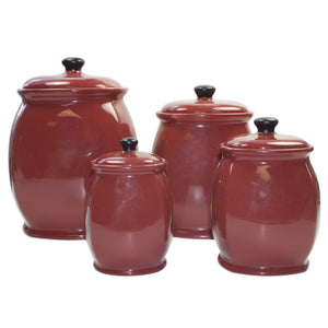 4 Piece Kitchen Canister Set (Set of 3) 4425RR