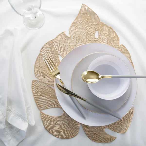 4 Piece Vinyl Placemat Set (Set of 4)