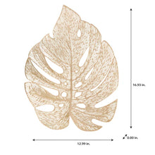 Load image into Gallery viewer, Gold 4 Piece Vinyl Placemat Set (Set of 4)
