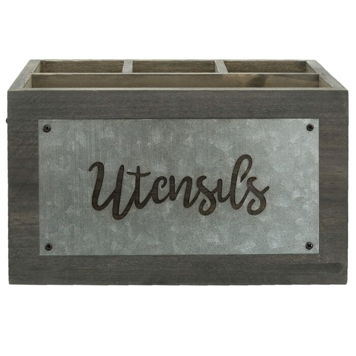 4 Slot Utensil Flatware Caddy