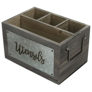 4 Slot Utensil Flatware Caddy