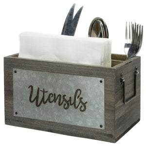 4 Slot Utensil Flatware Caddy