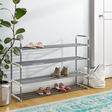 Load image into Gallery viewer, 4 Tier 24 Pair Shoe Rack (334MM)
