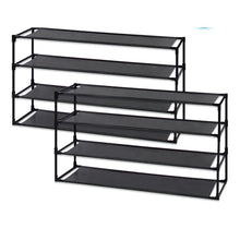 Load image into Gallery viewer, 4 Tier 40 Pair Shoe Rack (Set of 2) 5993RR
