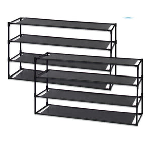 4 Tier 40 Pair Shoe Rack (Set of 2) 5993RR