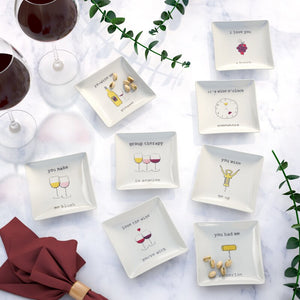 4" Appetizer Plate Set (Set of 8)
