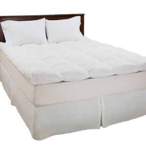 4" Feathers Mattress Topper, King