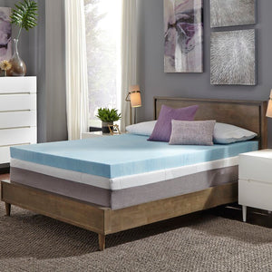 4" Gel Memory Foam Mattress Topper 7175RR
