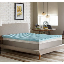 Load image into Gallery viewer, 4&quot; Gel Memory Mattress FULL Topper EC1388
