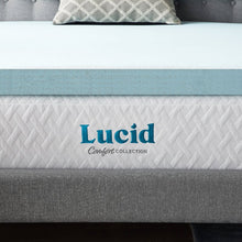 Load image into Gallery viewer, 4&quot; Mattress Topper Gel Infused Memory Foam MRM2118
