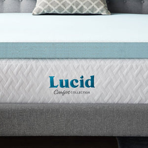 4" Mattress Topper Gel Infused Memory Foam MRM2118