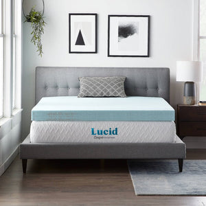 4" Mattress Topper Gel Infused Memory Foam MRM2118