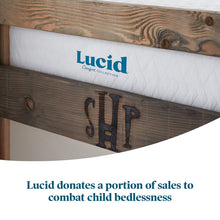 Load image into Gallery viewer, 4&quot; Mattress Topper Gel Infused Memory Foam-Twin size, 2025AH
