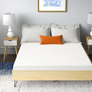 4" Memory Foam Mattress Topper, queen