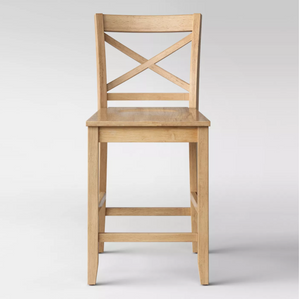 24" Carey Hardwood Counter Height Barstool - Threshold™ 1526CDR