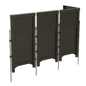 4 ft. H x 2 ft. W Vinyl Privacy Screen 5558RR