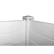 Load image into Gallery viewer, 4 ft. H x 4 ft. W Premium Vinyl Privacy Screen Kit (2 Panels)
