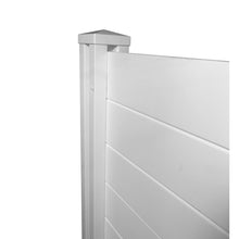Load image into Gallery viewer, 4 ft. H x 4 ft. W Premium Vinyl Privacy Screen Kit (2 Panels)
