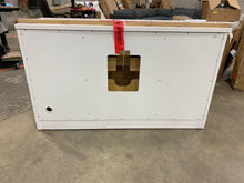 Load image into Gallery viewer, Tahoe II 60 in. W Bath Vanity in White with Cultured Marble Vanity Top in White with White Basin and Power Bar 7032RR-OB
